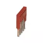 Phoenix 3213043 FBS 5-3.5 Mostek wtykowy, 5-biegunowy, skok 3,5 mm, czerwony