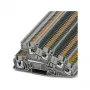 Phoenix 3213949 PTI 2,5-PE/L/L Wielopoziomowa Listwa Zaciskowa, Push-in, 3 Poziomy, 6 Przyłączy, 2,5 mm², 400 V, 24 A, Szary
