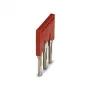 Phoenix Contact FBS 3-8 Mostek wtykowy, 3-pozycyjny, rast 8,2 mm, czerwony