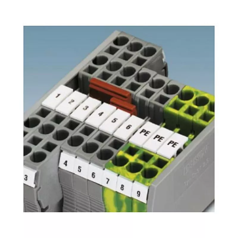 Phoenix Contact FBS 4-5 4-pozycyjny mostek wtykany, czerwony, 32 A, 500 V