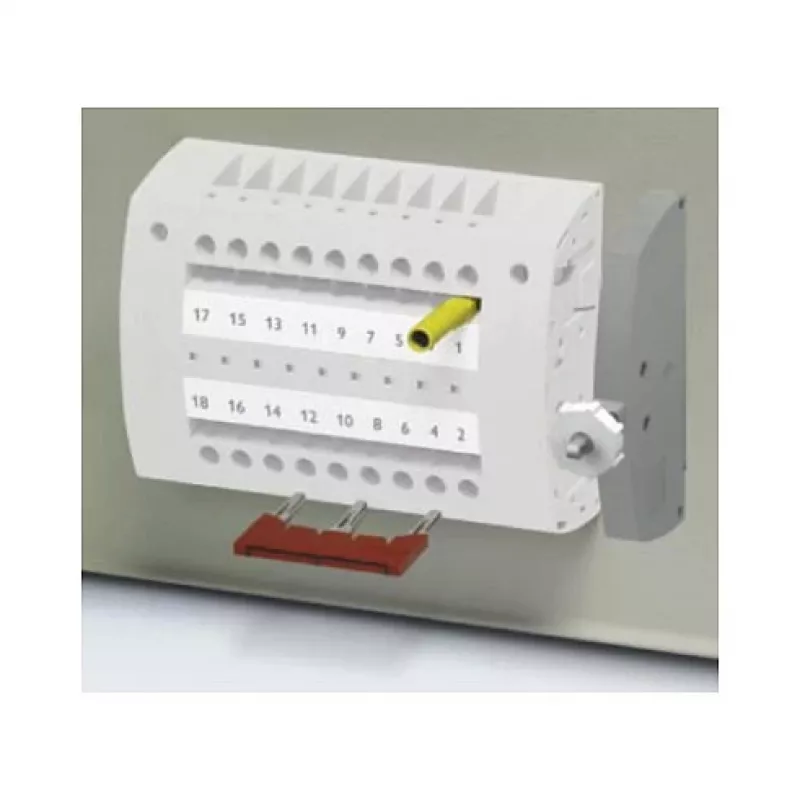 Phoenix Contact FBS 4-5 4-pozycyjny mostek wtykany, czerwony, 32 A, 500 V