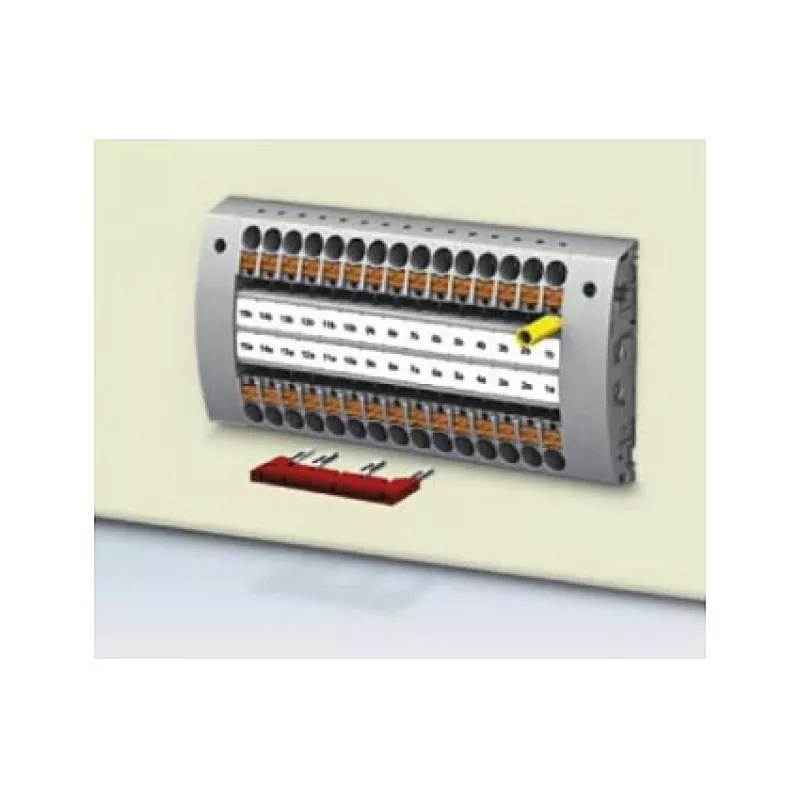 Phoenix Contact FBS 4-5 4-pozycyjny mostek wtykany, czerwony, 32 A, 500 V