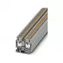 Phoenix Contact MPT 2.5 Mini złączka przelotowa, połączenie push-in, 2,5 mm², 500 V, 24 A, szara