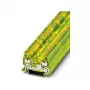 Phoenix Contact PT 1,5/S-PE Przepustowa listwa zaciskowa ochronna PE, push-in, 1,5 mm², zielono-żółta