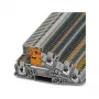 Phoenix Contact PTI 2,5-PE/L/NT Instalacyjna listwa zaciskowa wielopoziomowa, Push-in, 3-poziomowa, 2,5 mm², szara