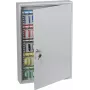 Phoenix Safe KC0603K Key Cabinet (Grey) – 100 Hooks, Wall Mountable, 550 x 380 x 80 mm