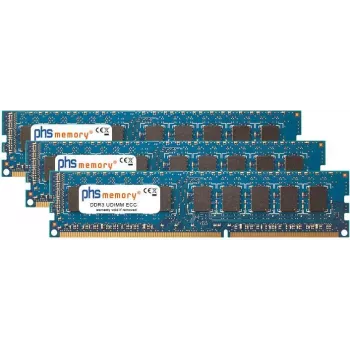 PHS-memory 24GB (3x8GB) zestaw DDR3 UDIMM ECC 1333MHz PC3-10600E pamięć serwerowa dla Dell PowerEdge T710 SP580241