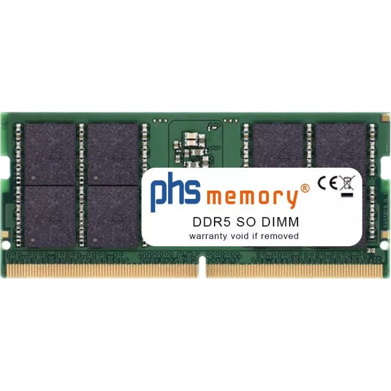 Pamięć PHS-memory 32GB DDR5-5600 SO-DIMM dla Acer Nitro 18 AN18-61-R19C (SP622459)