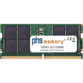 PHS-memory 32GB DDR5 SO-DIMM 5600MHz PC5-44800S moduł pamięci dla Asus ROG Strix G614PW-TS129W (SP621525)