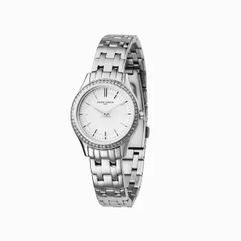 Pierre Cardin CF.0601.SJ Damski zegarek kwarcowy – 30 mm, stal nierdzewna, srebrna tarcza