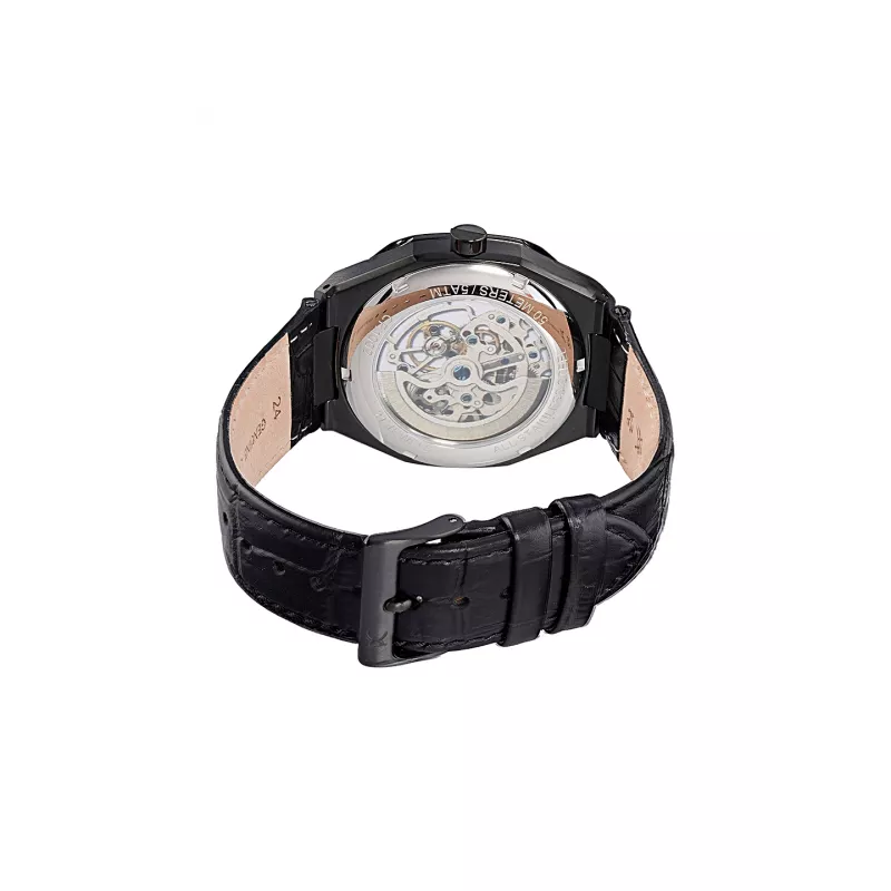 Zegarek męski Pierre Cardin CF.1002.LB.1 Analogowy Kwarcowy 42mm Czarna Tarcza Skórzany Pasek