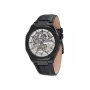 Zegarek męski Pierre Cardin CF.1002.LB.1 Analogowy Kwarcowy 42mm Czarna Tarcza Skórzany Pasek