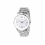 Zegarek męski Pierre Cardin analogowy kwarcowy CMR.0006 40mm stal nierdzewna czarna tarcza skórzany pasek