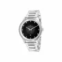 Zegarek męski Pierre Cardin Quartz Analog CCP.5024 - 45mm koperta ze stali nierdzewnej, czarna tarcza, czarny skórzany pasek