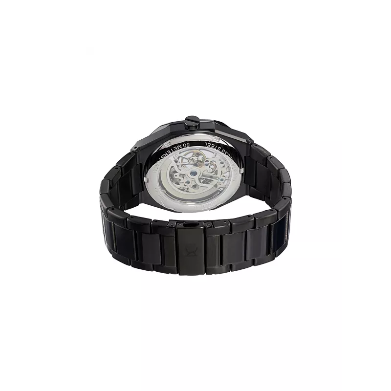 Zegarek męski Pierre Cardin CF.1002.MB z kwarcowym mechanizmem analogowym 42mm czarny stal nierdzewna siateczka mediolańska