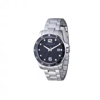 Zegarek męski Pierre Cardin CNI.0026 40mm koperta ze stali nierdzewnej czarny pasek skórzany