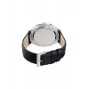 Zegarek męski Pierre Cardin CF.1000.LB.1 42mm Stal nierdzewna Kwarcowy Analogowy Czarna tarcza Skórzany pasek