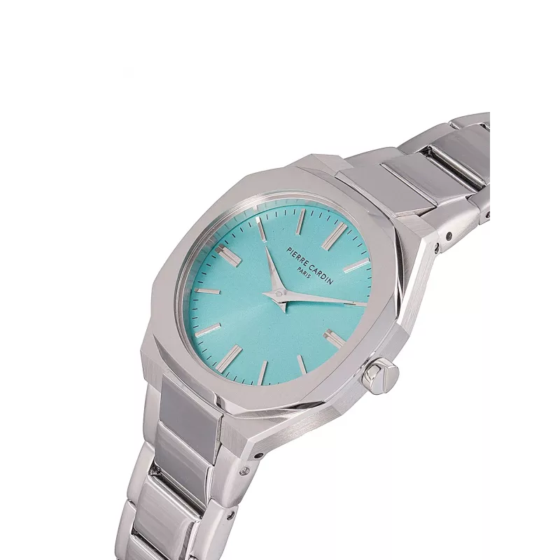 Zegarek damski Pierre Cardin CF.1008.MS.1 Kwarcowy Analogowy 32mm Srebrna Stalowa Bransoleta Mesh