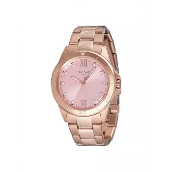 Zegarek damski Pierre Cardin CF.1009.MR.1 Kwarcowy Analogowy 34mm Różowe Złoto Stal Szlachetna
