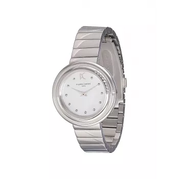 Zegarek damski Pierre Cardin CF.1010.MS.1 Kwarcowy Analogowy 32mm Srebrny Stal nierdzewna Bransoleta mesh milanese