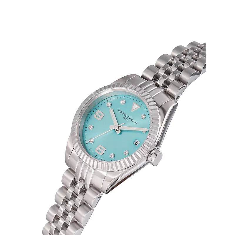 Zegarek damski Pierre Cardin CF.1012.MS.1 Analogowy Kwarcowy 28mm Srebrny Stal nierdzewna