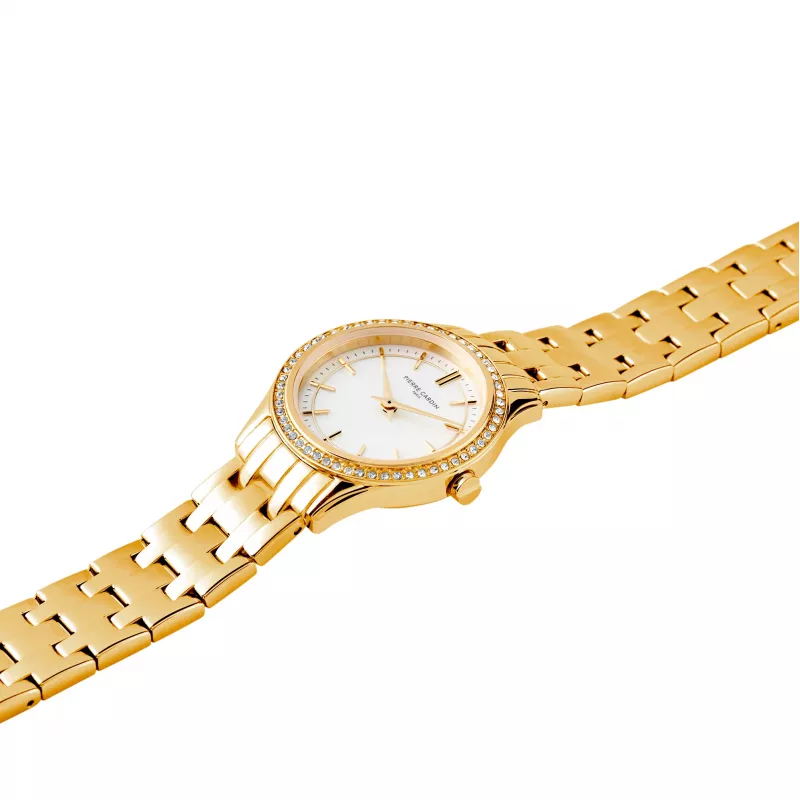 Zegarek damski Pierre Cardin CF.0611.SE.G 30mm ze stali nierdzewnej z bransoletą mesh