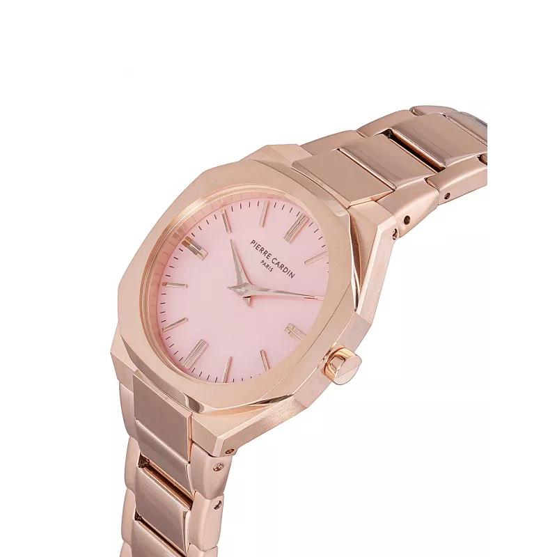 Zegarek damski Pierre Cardin CF.1008.MR 32mm różowo-złoty stal nierdzewna siateczka