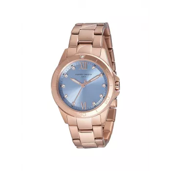 Zegarek damski Pierre Cardin CF.1009.MR.2 Kwarcowy Analogowy 34mm Różowe Złoto Stal nierdzewna Bransoleta mesh