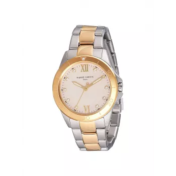 Zegarek damski Pierre Cardin CF.1009.MU - kwarcowy, analogowy, 34 mm, stal nierdzewna, tarcza z masy perłowej