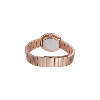 Zegarek damski Pierre Cardin CF.1010.MR Kwarcowy Analogowy 32mm Srebrna Tarcza Czarny Skórzany Pasek