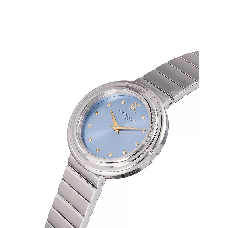 Zegarek damski Pierre Cardin CF.1010.MS 32mm srebrny, stal nierdzewna, siateczka
