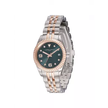 Zegarek damski Pierre Cardin CF.1012.MU.2 - 28mm, różowe złoto, bransoleta ze stali nierdzewnej mesh