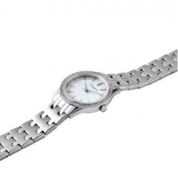 Zegarek kwarcowy damski Pierre Cardin CF.0611.SJ srebrny, stal nierdzewna, siateczka 30mm