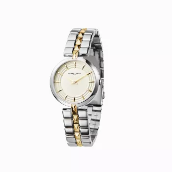 Zegarek damski Pierre Cardin CF.0707.SU.G 32mm Srebrny Stal nierdzewna Bransoleta typu mediolańskiego