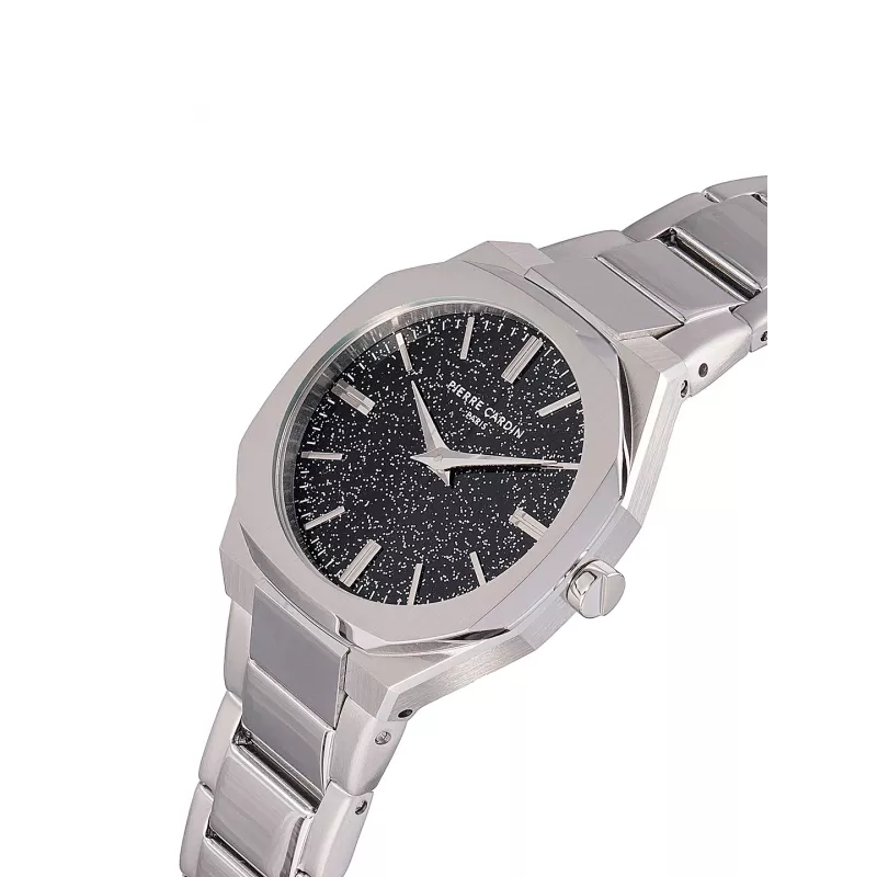 Zegarek damski Pierre Cardin CF.1008.MS 32mm Srebrna bransoleta ze stali nierdzewnej mesh