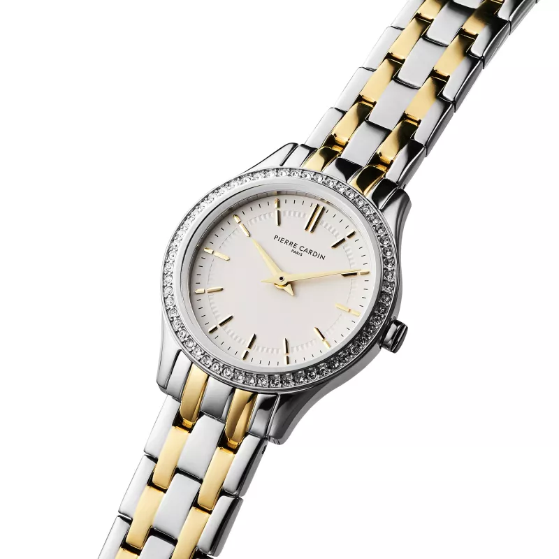 Zegarek damski Pierre Cardin CF.0607.SU.G 30mm Srebrny Stal nierdzewna