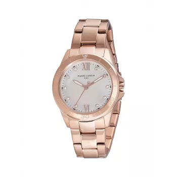Zegarek damski Pierre Cardin CF.1009.MR 34mm Stal nierdzewna Bransoleta mesh Milanese Kwarcowy Analogowy Tarcza z masy perłowej