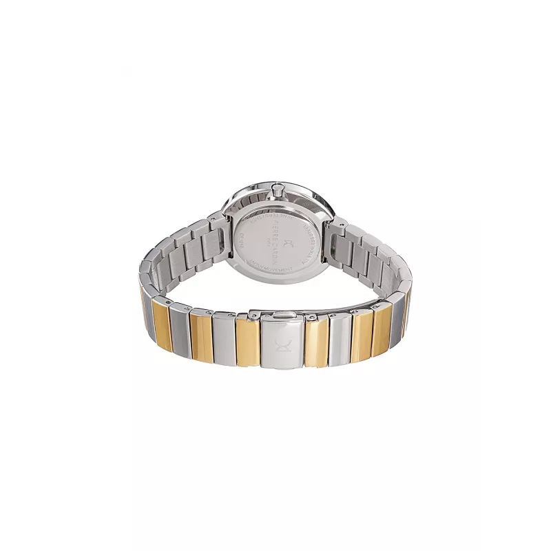 Zegarek damski Pierre Cardin CF.1010.MU 32mm Kwarcowy Analogowy Srebrna Tarcza Brązowy Pasek Skórzany