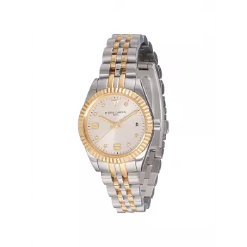 Zegarek damski Pierre Cardin CF.1012.MU.4 28mm Stalowa bransoleta mesh Srebrna tarcza