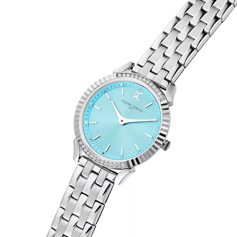 Zegarek damski Pierre Cardin CPI.2588 32mm Różowe Złoto Stal nierdzewna Siatka