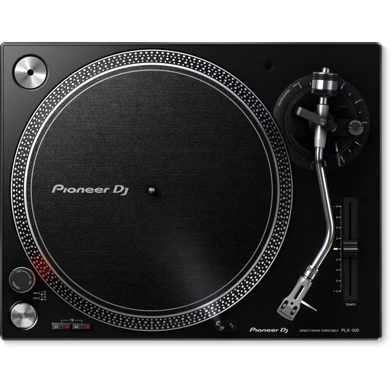Pioneer PLX-500 Direct Drive DJ Turntable Black