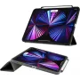Pipetto Origami No3 Pencil Case do iPad Pro 11 (1. gen/2. gen/3. gen/4. gen) Czarny