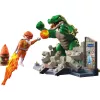PLAYMOBIL 71831 Dino Rise Heroes: Helden-Showdown mit der Riesenechse Action Adventure Playset, Wielokolorowy