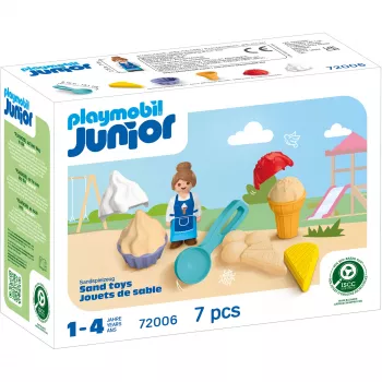 PLAYMOBIL 72006 JUNIOR Lodziarnia Piaskowa
