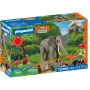 PLAYMOBIL 72068 Elephant with Animal Keeper