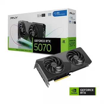 Karta graficzna PNY GeForce RTX 5070 Slim OC 12GB GDDR7