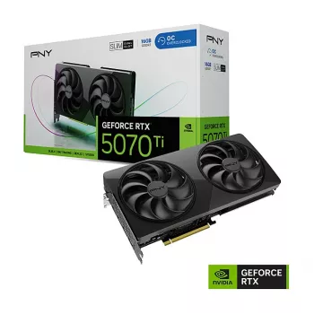 Karta graficzna PNY GeForce RTX 5070 Ti Slim OC 16GB GDDR7 PCIe 5.0