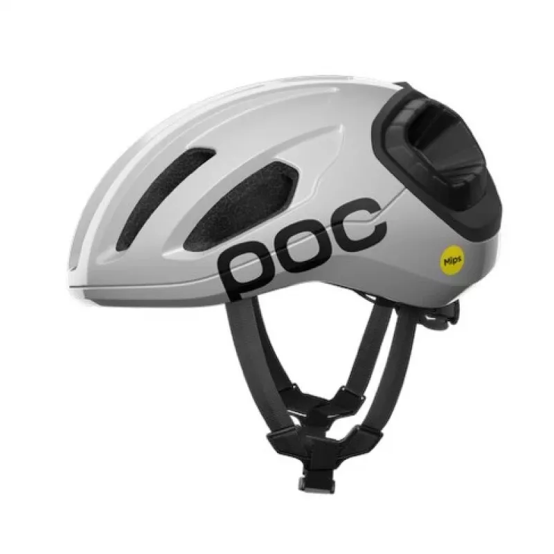 Kask rowerowy szosowy POC Amidal Uranium Black / Hydrogen White - 54/59 cm