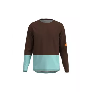 POC Men's Motion Air Koszulka z Długim Rękawem Brązowa M