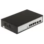 POE LANG TC-P3S06 Niezarządzalny przełącznik PoE+, 4x 10/100Mbps RJ45 PoE+ (60W), 2x SFP Uplink, Desktop/Metal